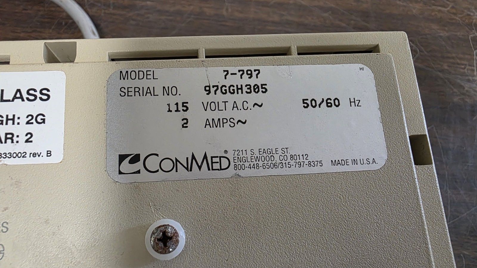 ConMed 7-797 Hyfrecator Plus