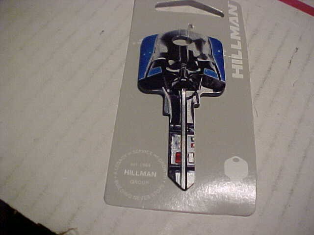 Qty 1kw 1/66 Hillman Home Darth Vader  Key Blank  with free shipping