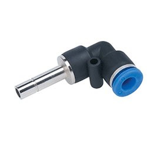 MettleAir MTLGJ 6 Push to Connect Plug In Elbow Union Fitting, 6 mm OD LOT of 10