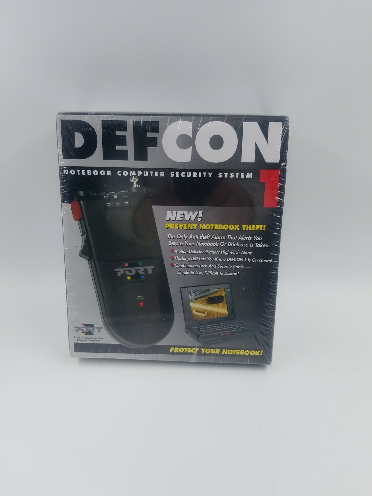 Combination Locking Cable Siren for Computer, Luggage, Bags Security System HG54