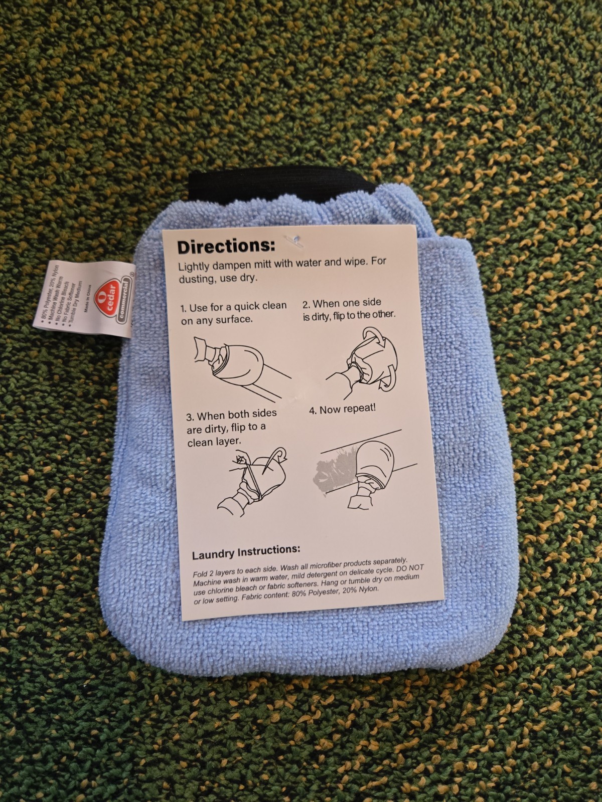 o cedar maxiflip wash mitt Commercial