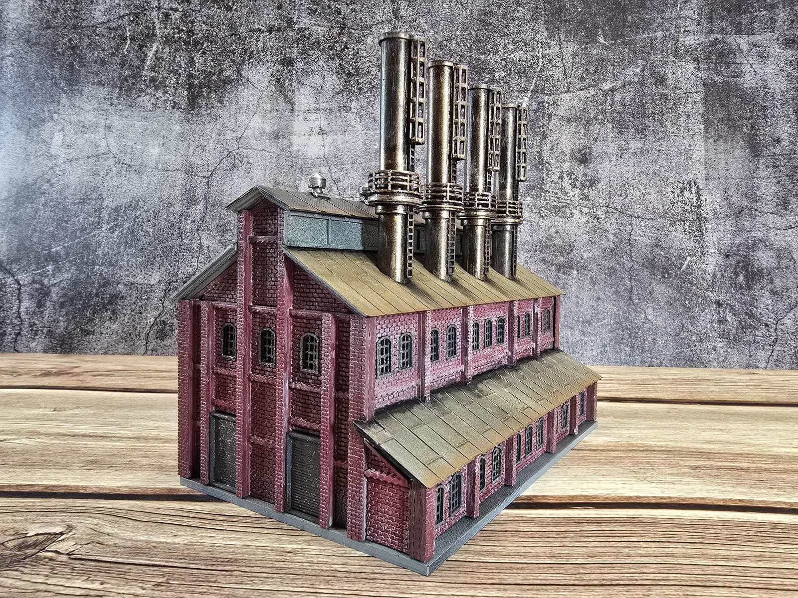 Pre Order Power Plant Factory N Scale Building Model Railroad Layouts