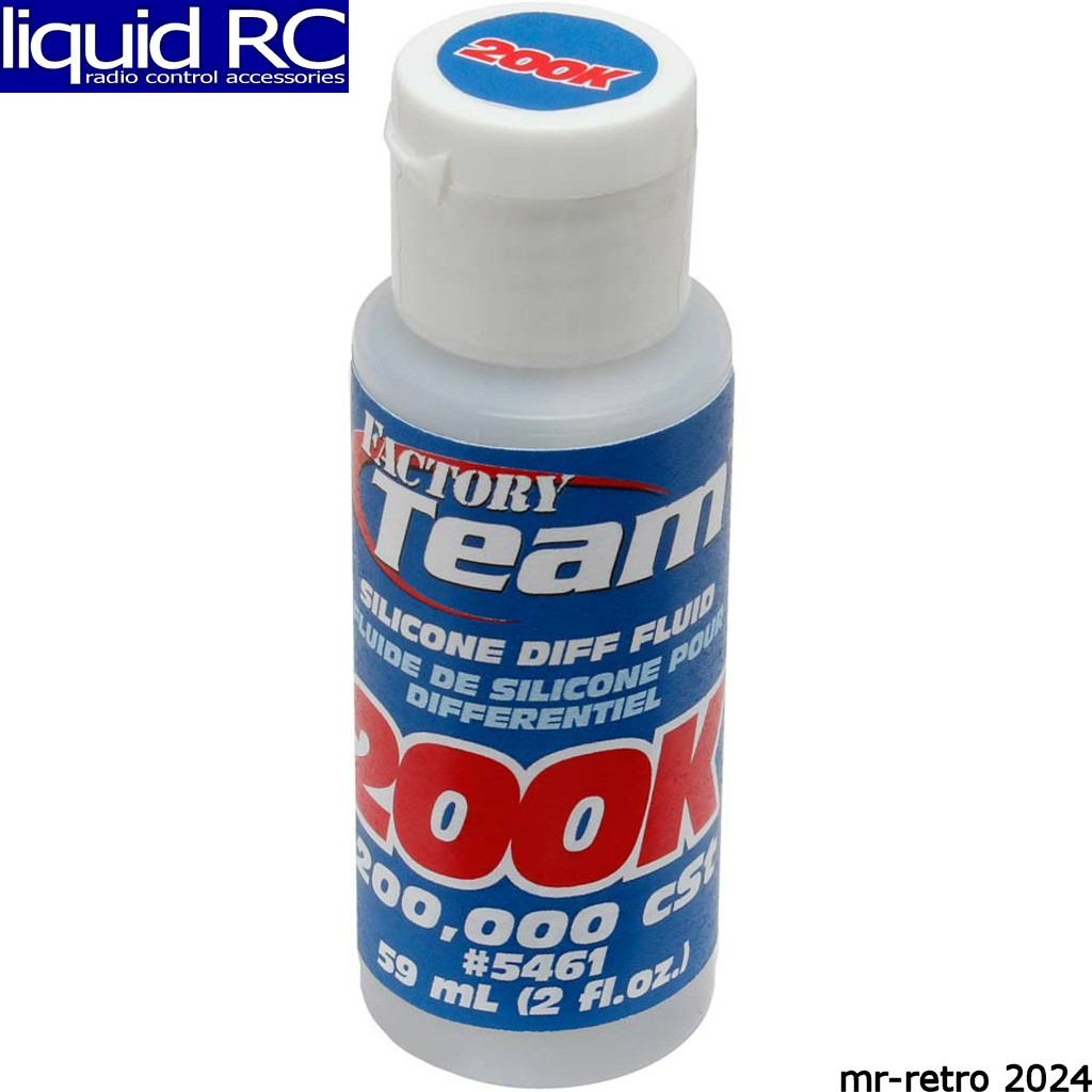 Associated 5461 Silicone Diff Fluid 200 000 (200K) cSt 2oz (59ml) container