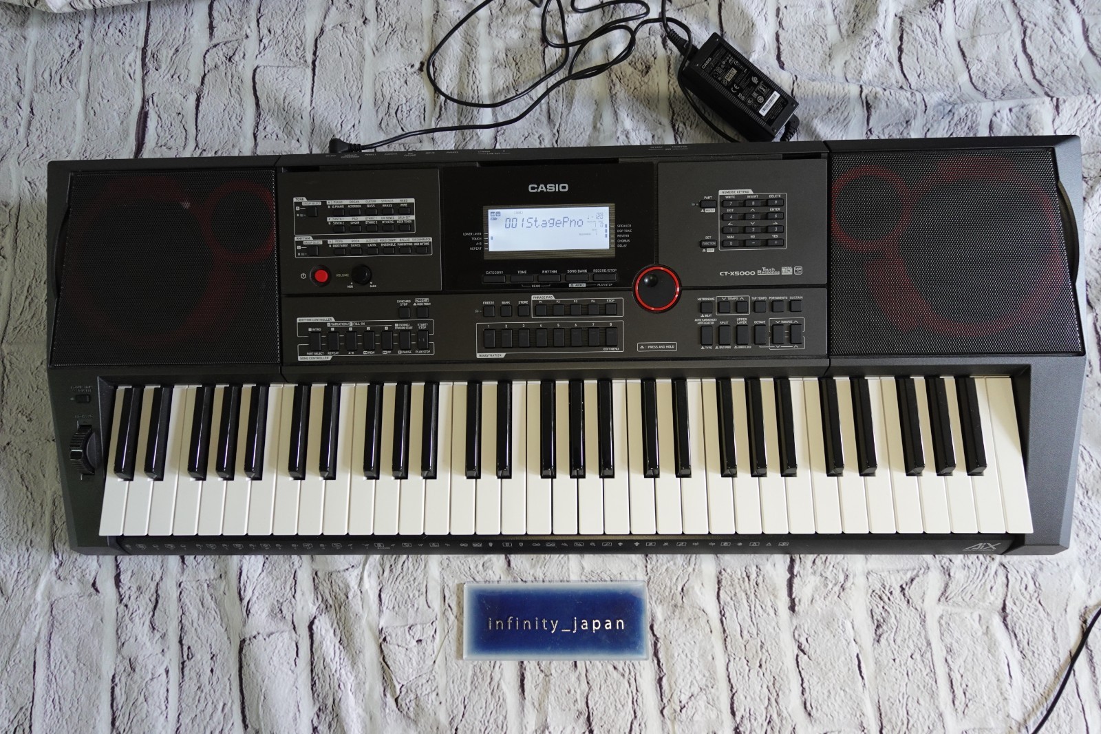 Casio CT-X5000 61-Key Piano Style Standard Portable Keyboard fast ship from JP