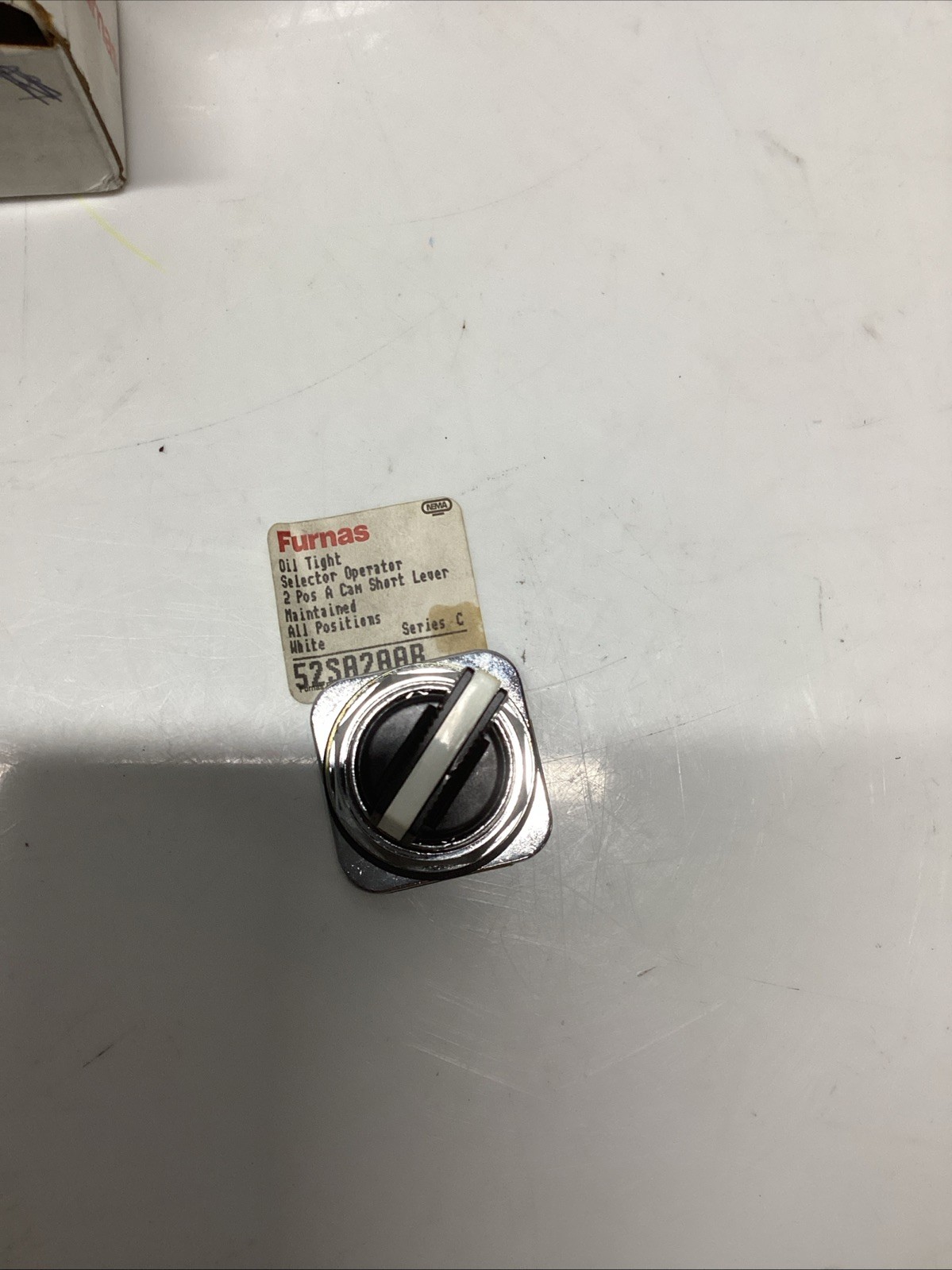Furnas 52SA2AAB selector switch Ser.C. U-630