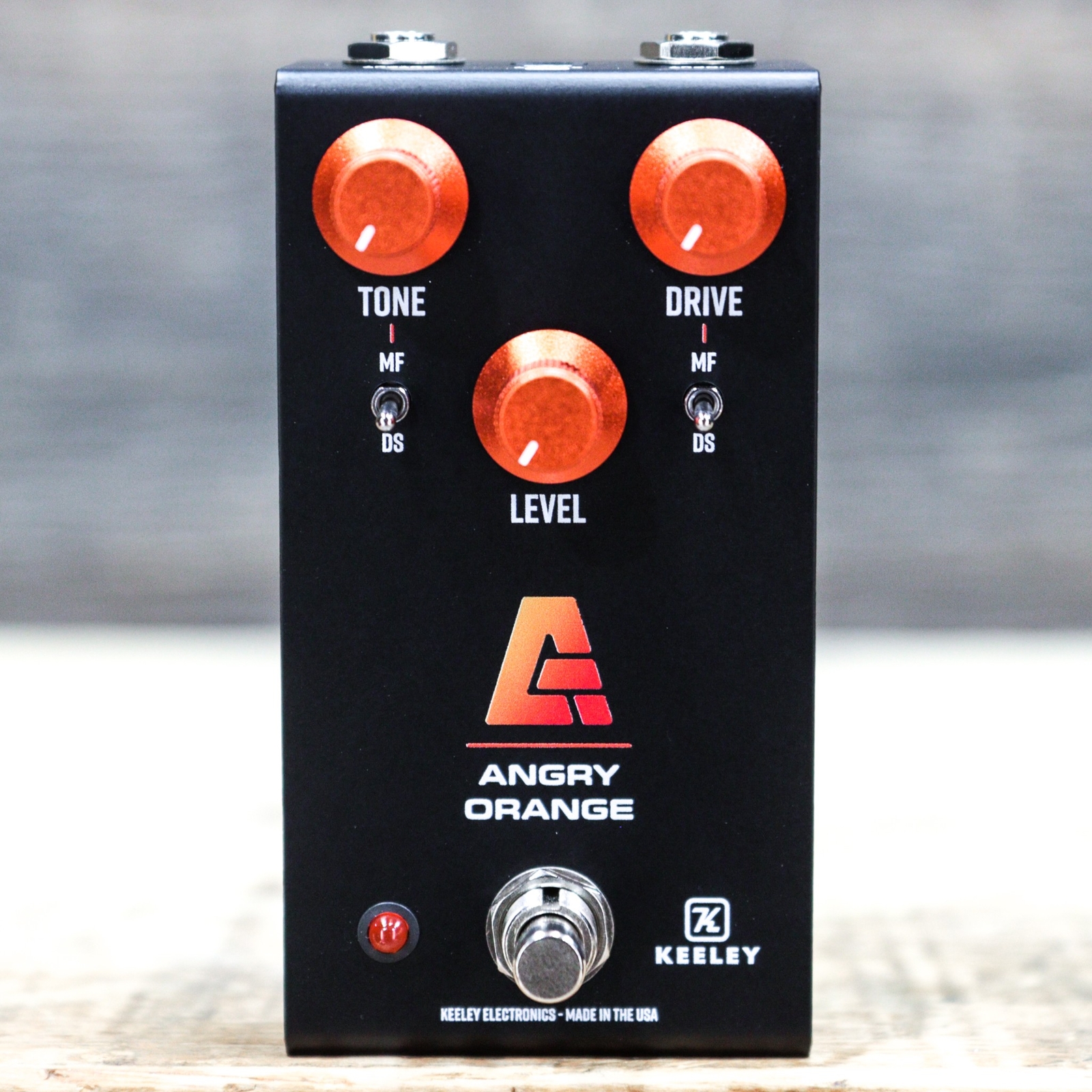 Keeley Electronics Angry Orange 4-in-1 Analog Distortion and Fuzz Effect Pedal