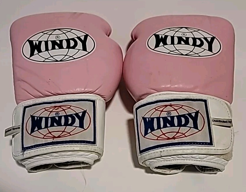Windy Pro Pink Fight Gear Boxing Muay Thai Kickboxing Sparring Gloves 12oz