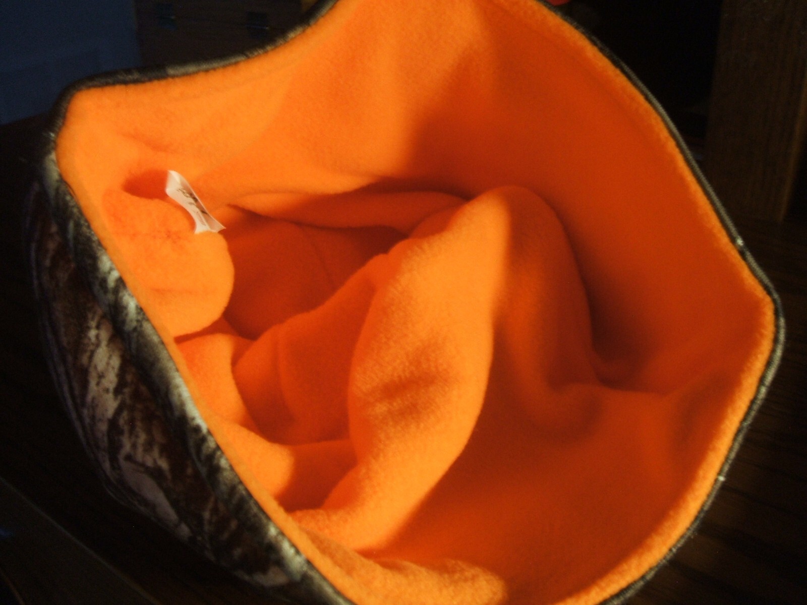 Pioneer Seed Company RealTree Beanie reversible camo orange w/tags