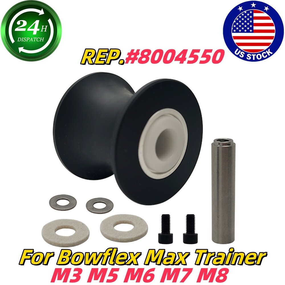 US For Bowflex Max Trainer M3 M5 M6 M7 M8 Wheel Replacement Arm Roller 8004550