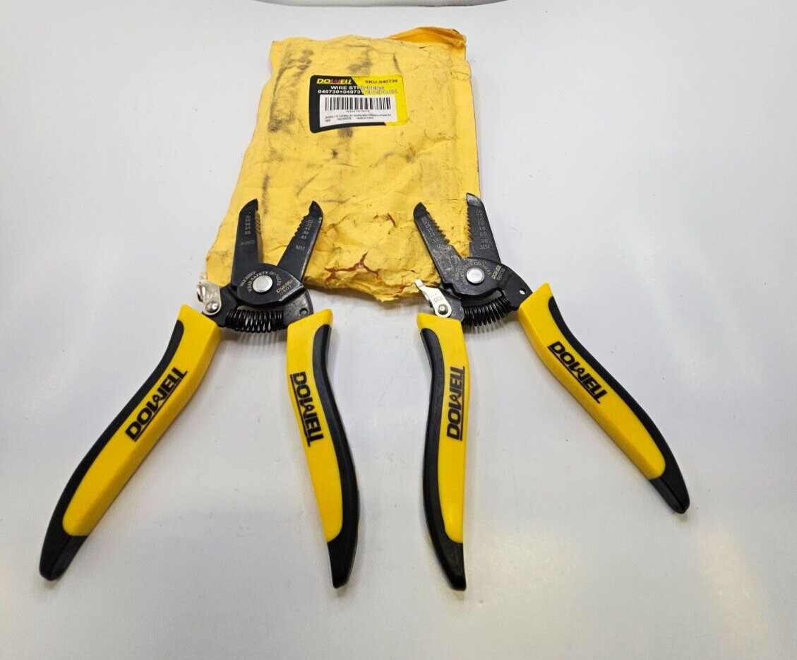 ( QTY 2 ) DOWELL 10-22AWG+22-30AWG Wire Stripping Tool Stripper HY040739