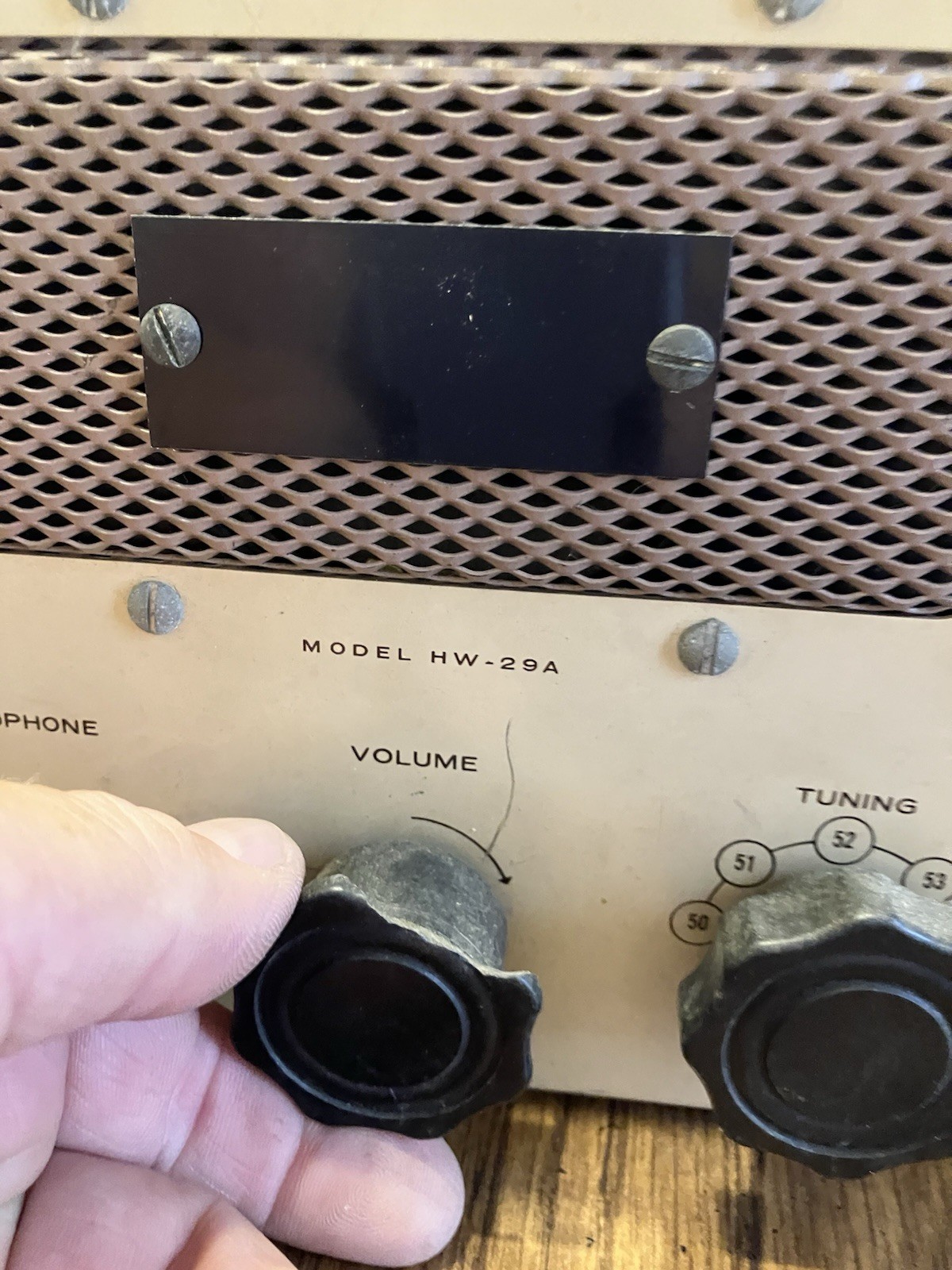 Heathkit HW-29A Sixer Ham Transceiver 6 Meters Untested!)