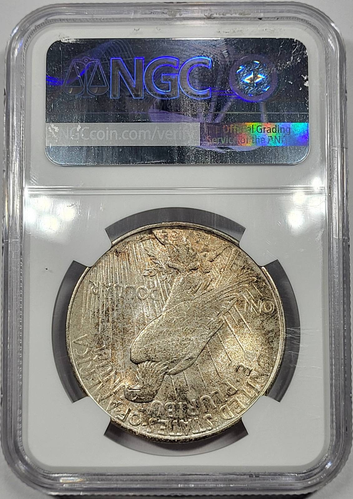 1922 D Peace Silver Dollar NGC MS-66+