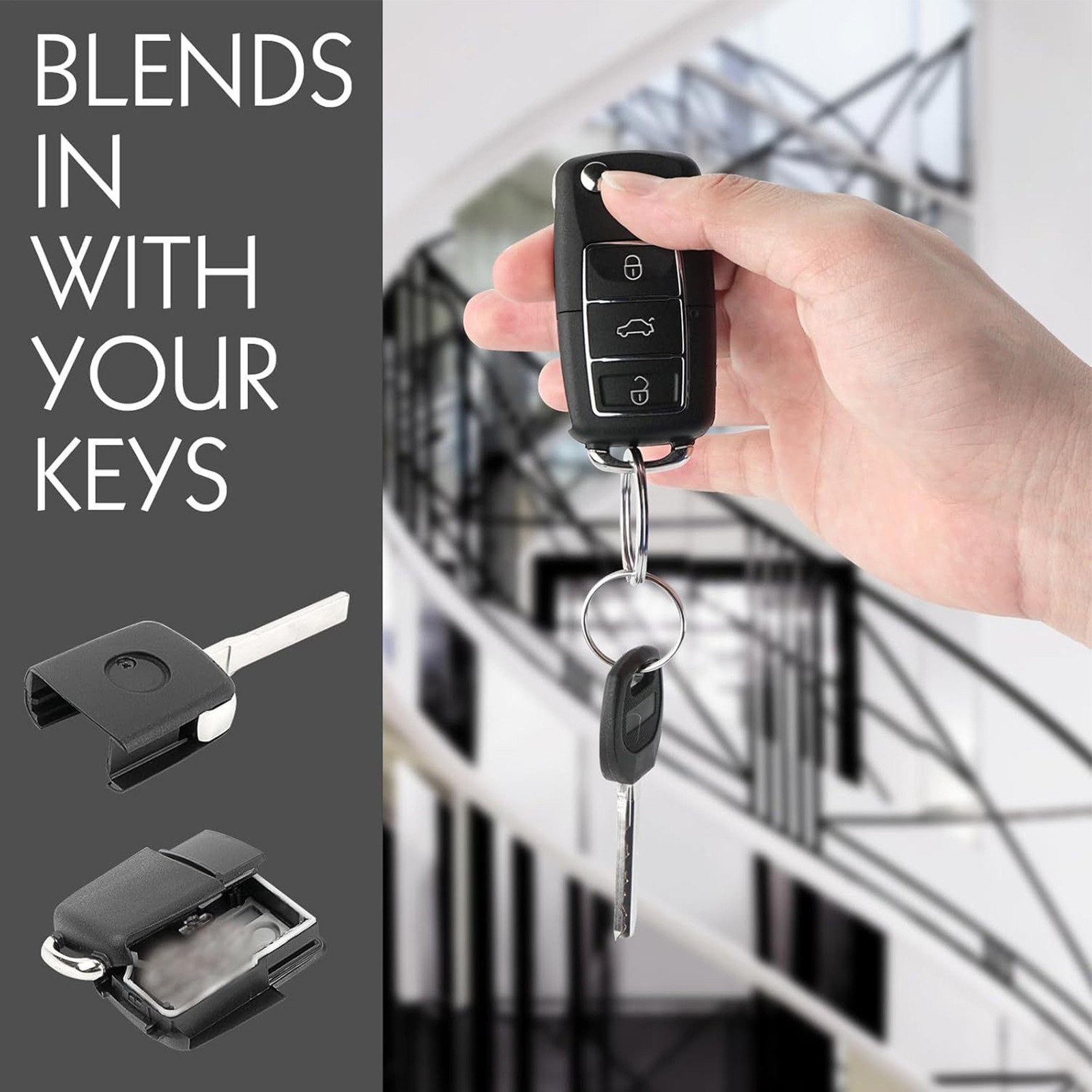 Fake Car Key Diversion Safe - Hidden Secret Compartment Stash it Box