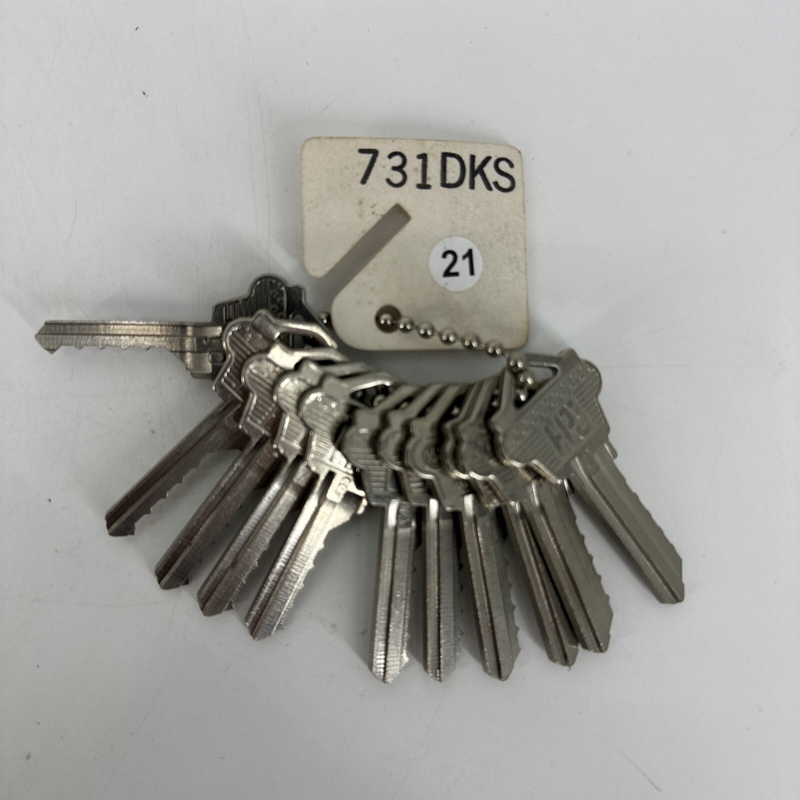 SET OF 11 HPL 055 Lock Guide Master Key Set 731DKS O55 #0-10