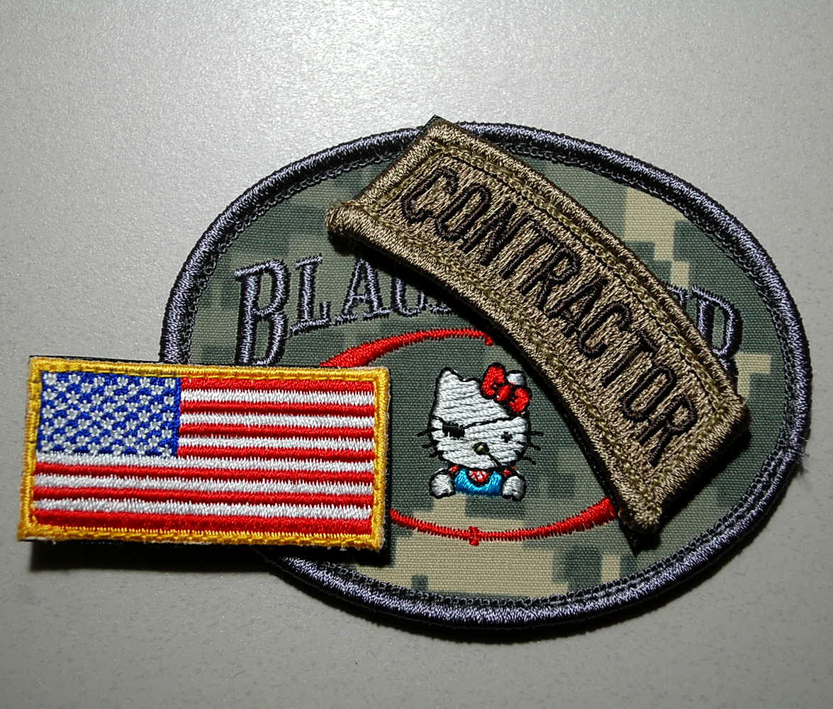 US EMBASSY BAGHDAD STATE DEPT WPS PRIVATE CONTRACTOR KITTY TEAM νeΙ©®⚙ INSIGNIA