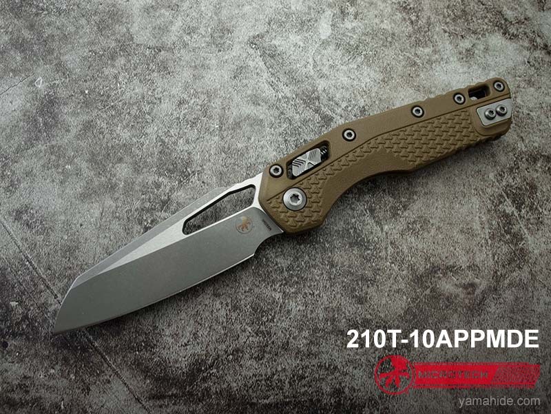 Microtech MSI RAM-LOCK 210T-10APPMDE Polymer Dark Earth Folding Knife