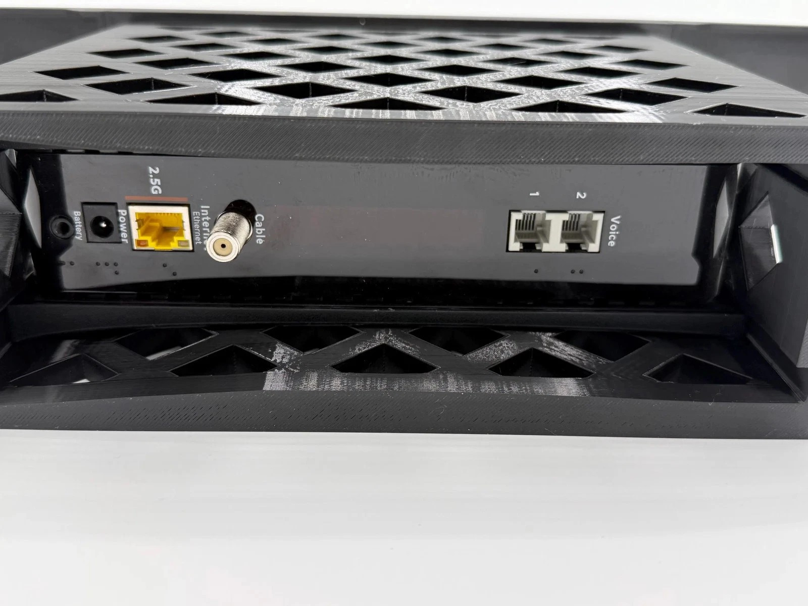 Spectrum Modem 2U 19 inch Rack Mount includes keystone jack