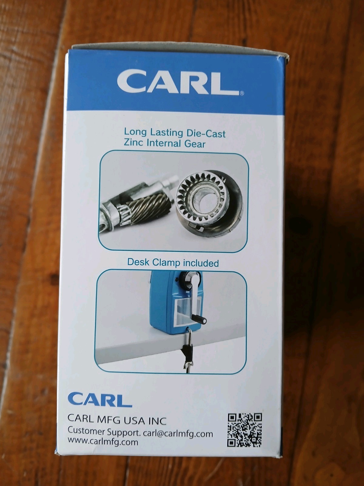 Carl Pencil Sharpener Angel-5 Premium Blue