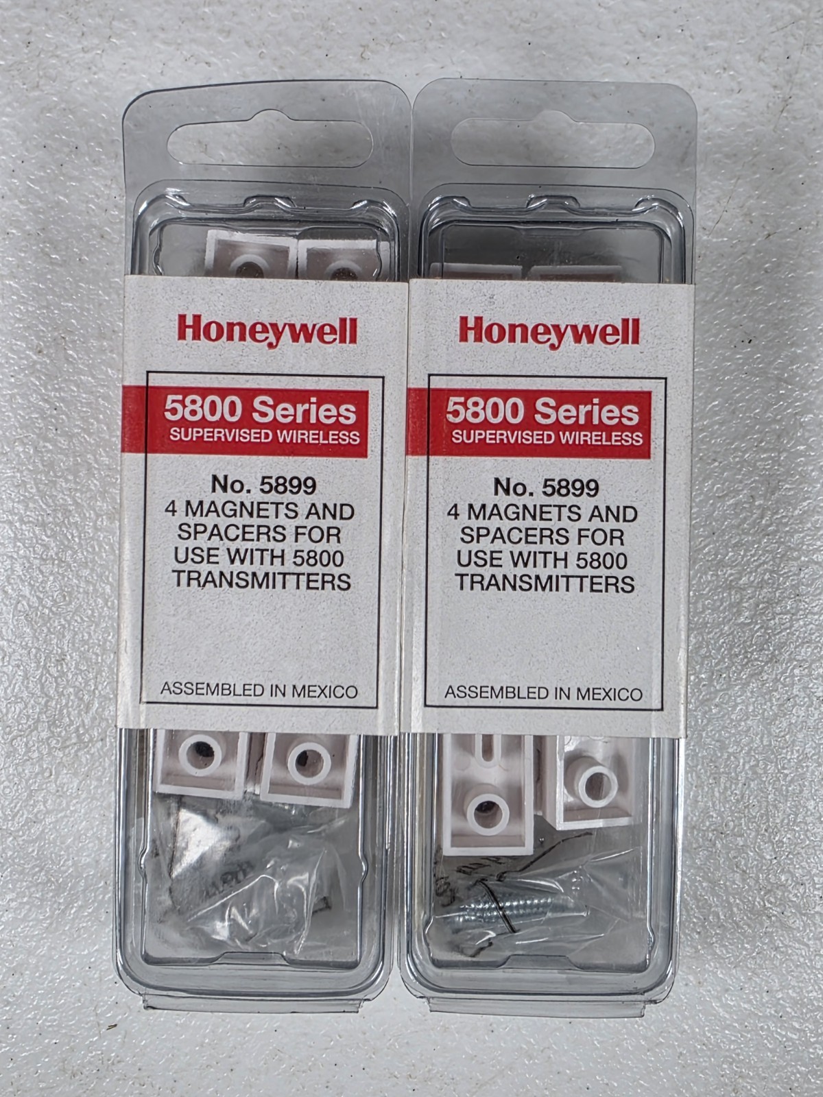 Honeywell 5899 Window Door Magnets & Spacer Kit -  Lot Of 2