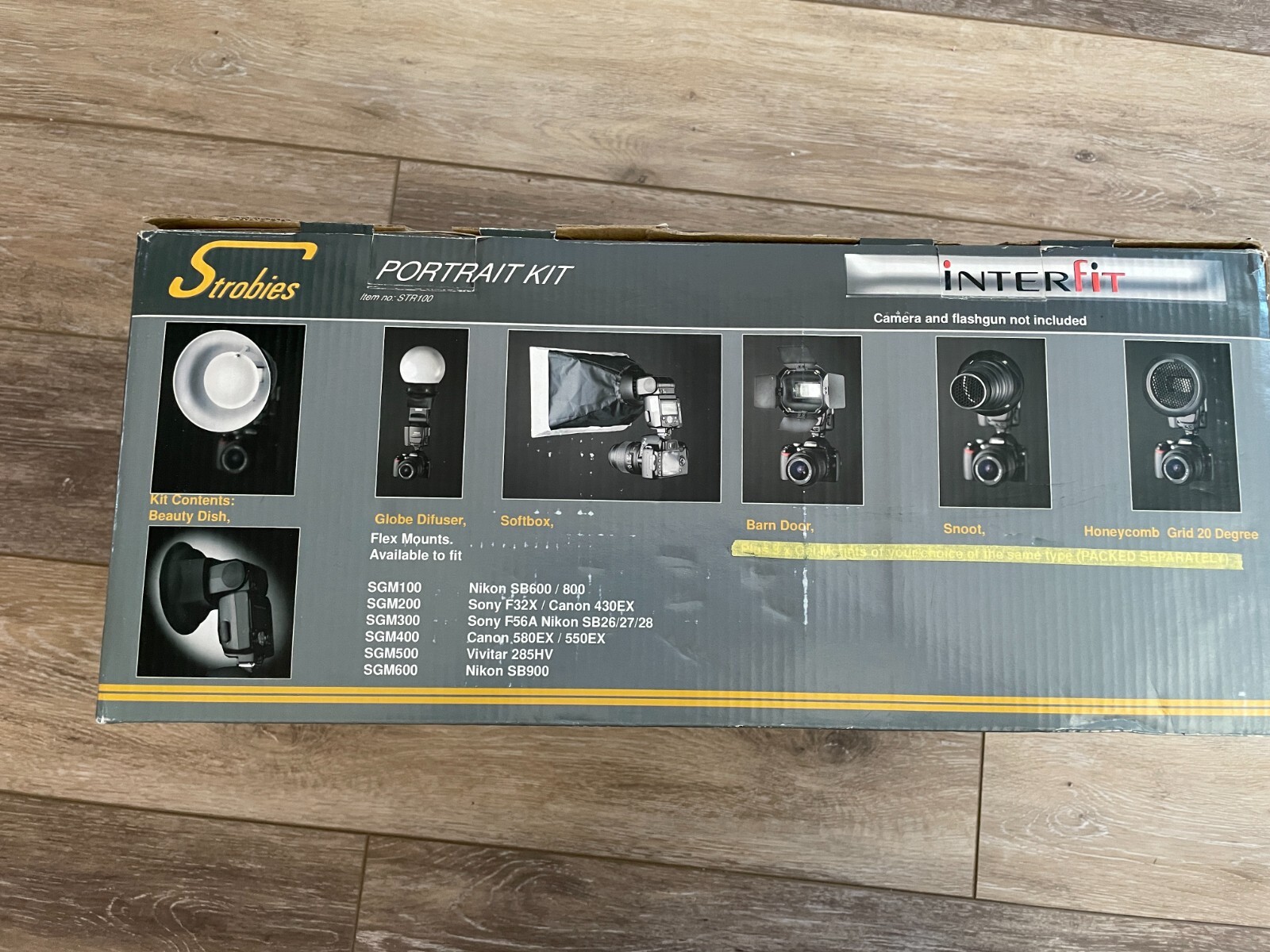 Strobies Interfit Studio Portrait Kit Photography STR100