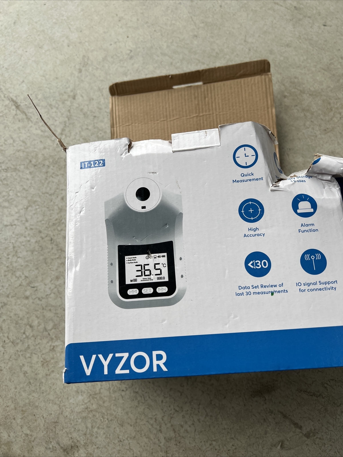 Vyzor Wall Infrared Forehead Thermometer IT-122