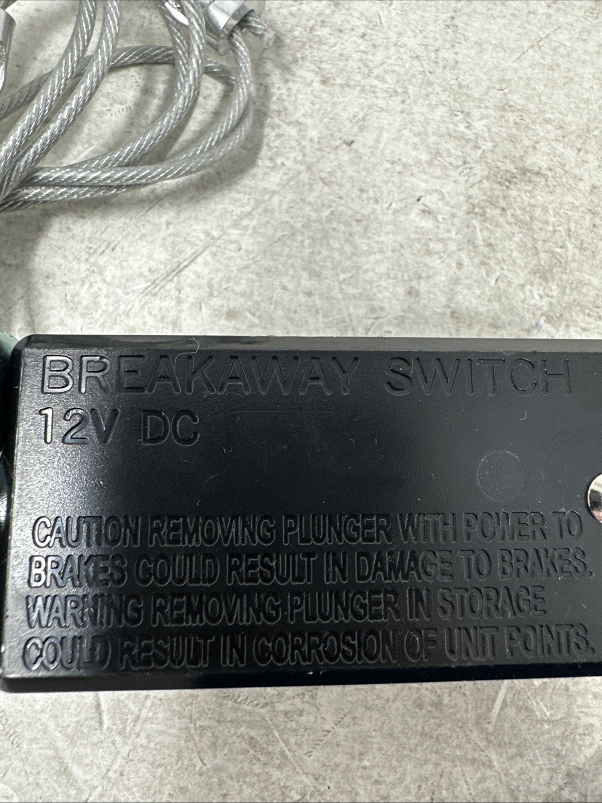 CURT Universal Nylon Breakaway Switch 52010 For Trailers