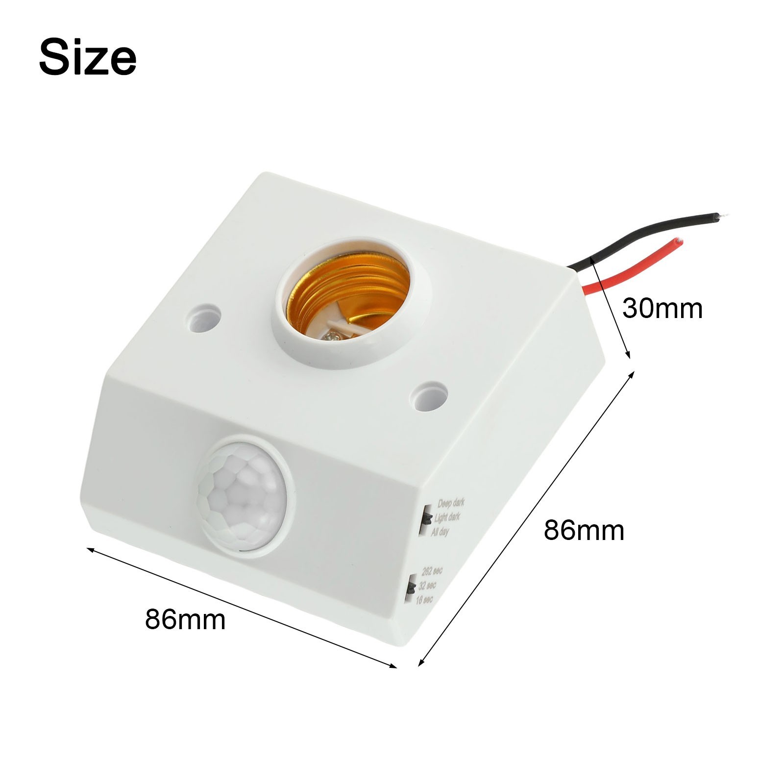 Energizing Solution The Intelligent E27 Infrared Sensor Light Fixture System