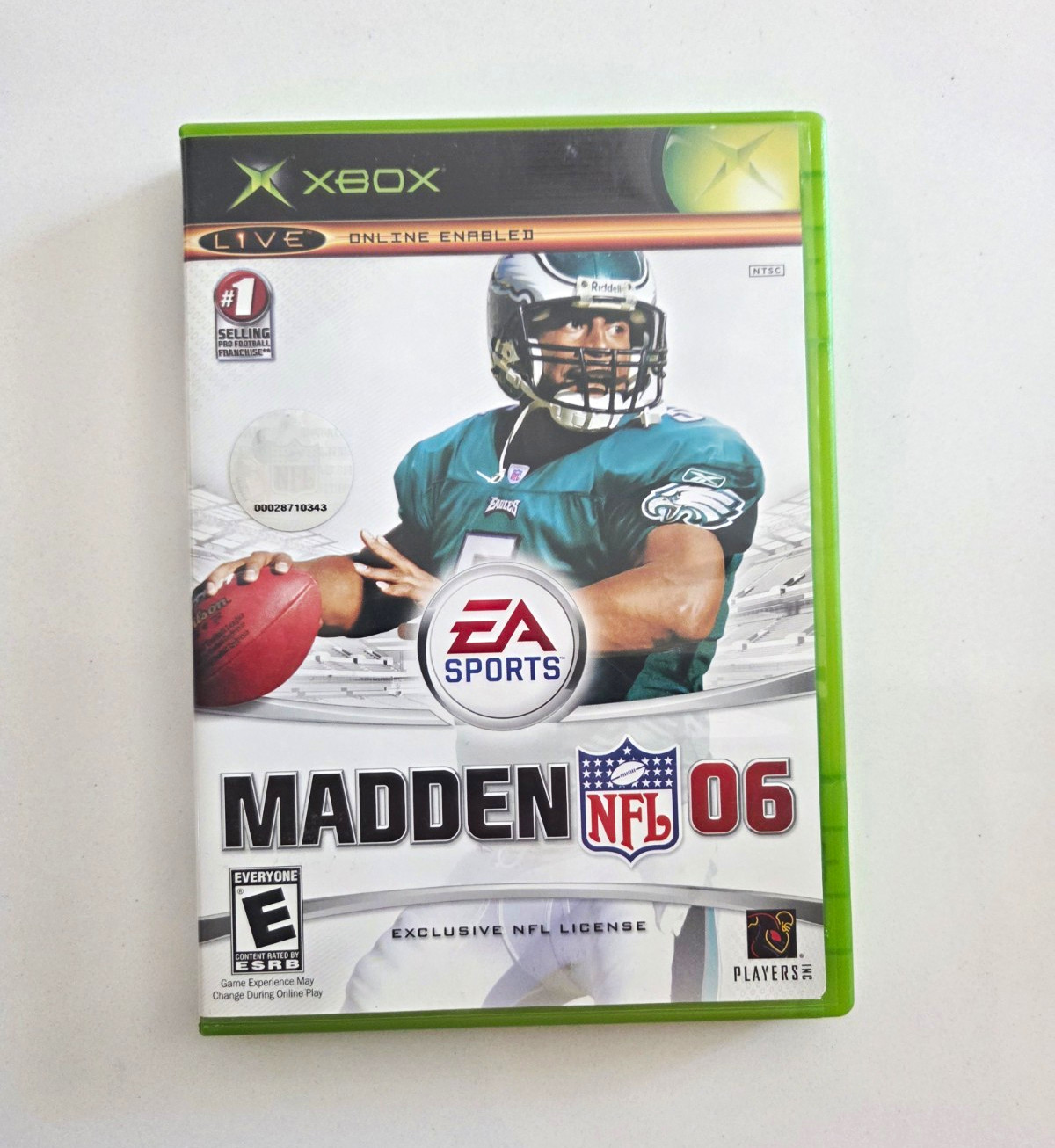 Microsoft Madden NFL 06 Microsoft Xbox Game w/ Original Case & Disc