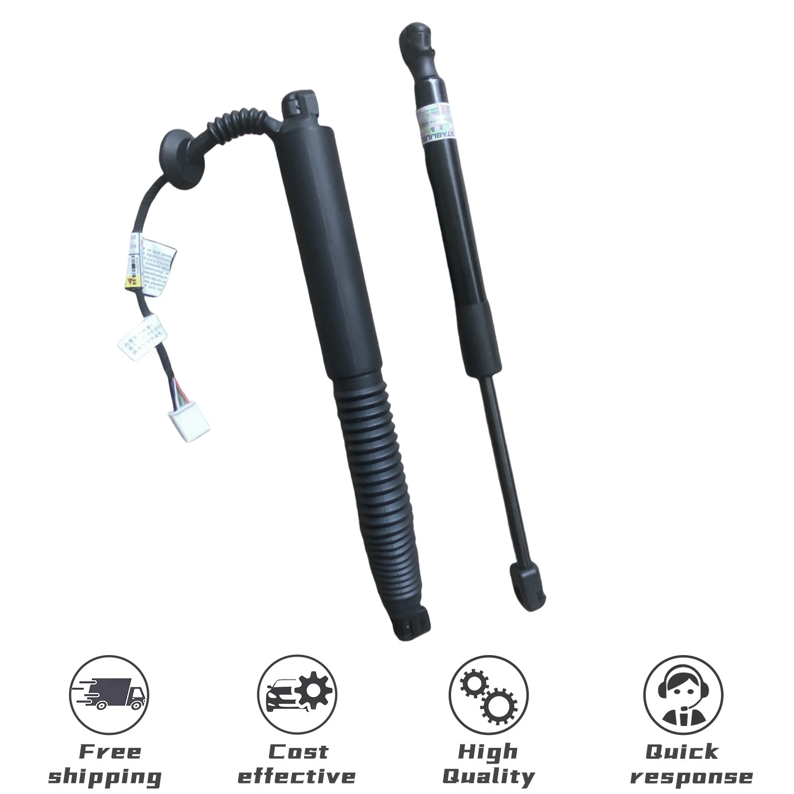 For Tesla Model 3 2021 2022 2023 Pair Rear Tailgate Power Hatch Lift Strut