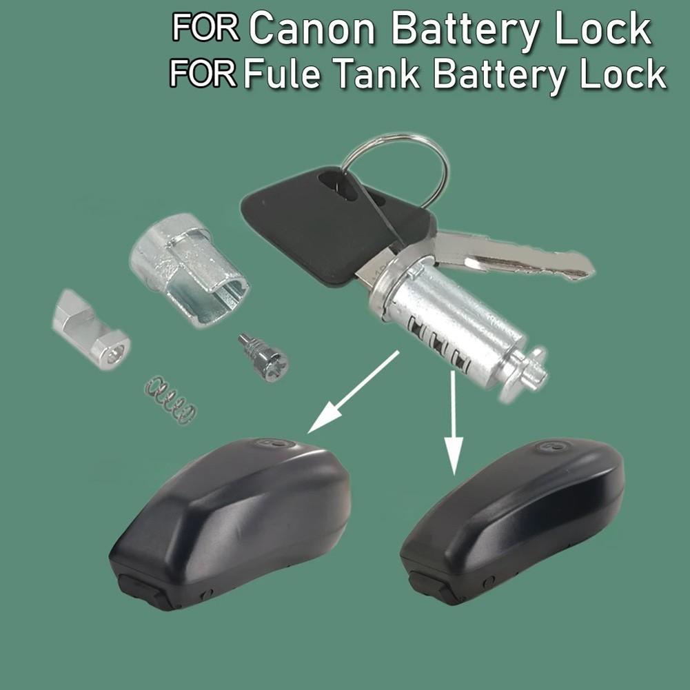 Two Key Set Battery Lock Replacement for Super 73 and For Canon Battery Boxes