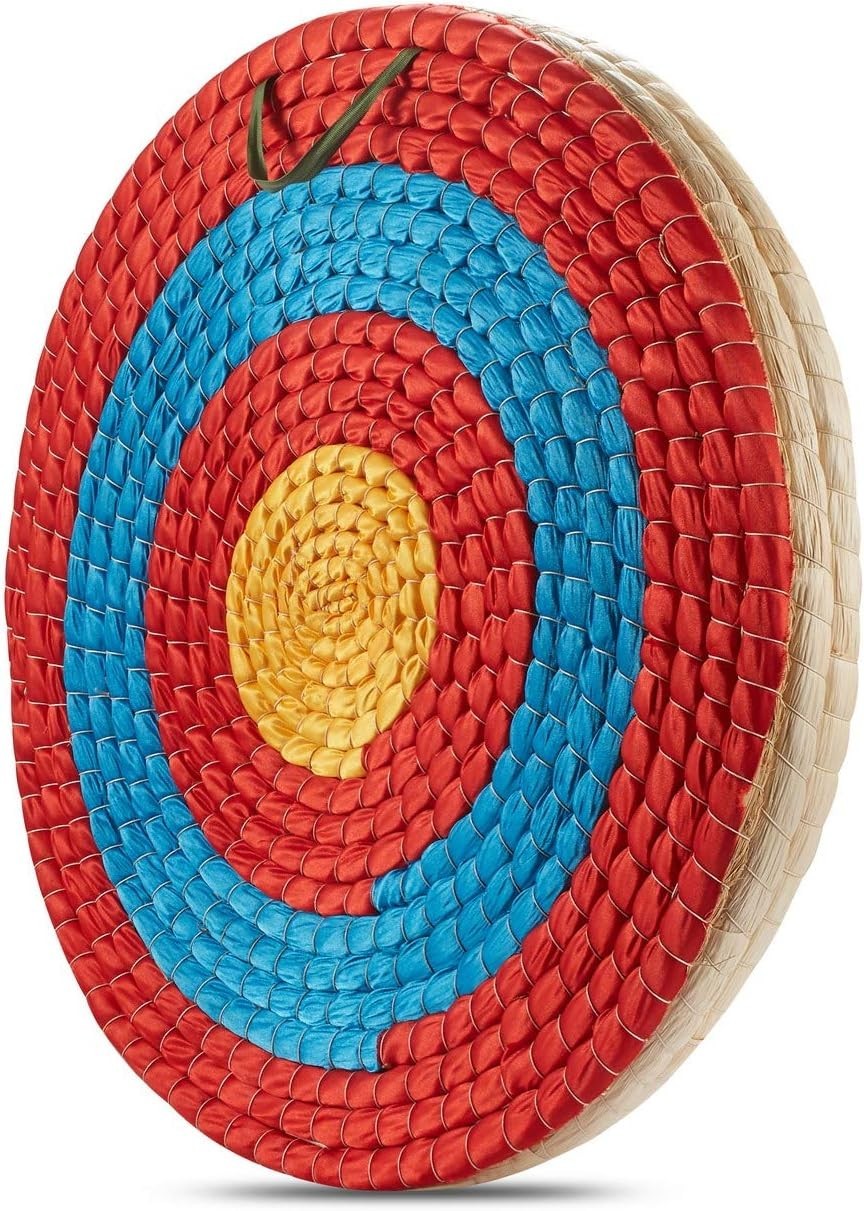 Recurve Bow Straw Target, 32" 3-Layer Hand-Woven