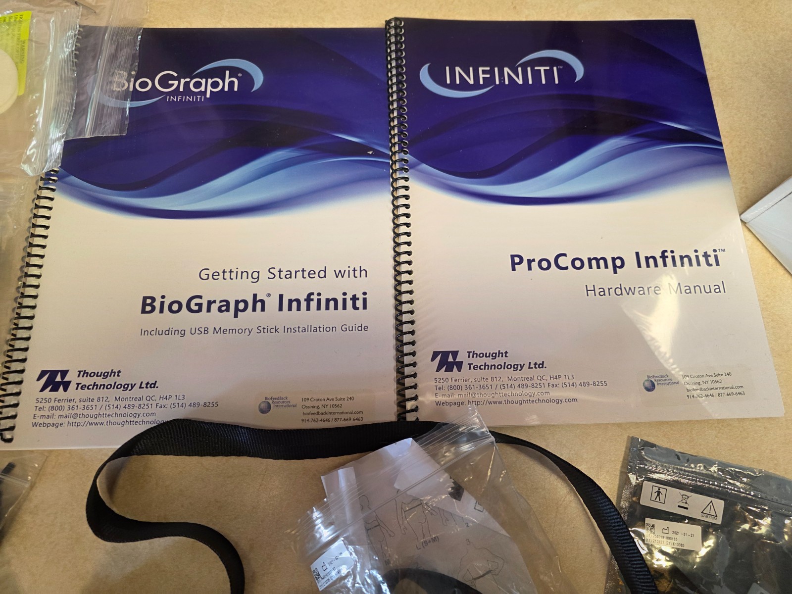 ProComp Infiniti Biofeedback - SA7500 + Laptop + Accessories