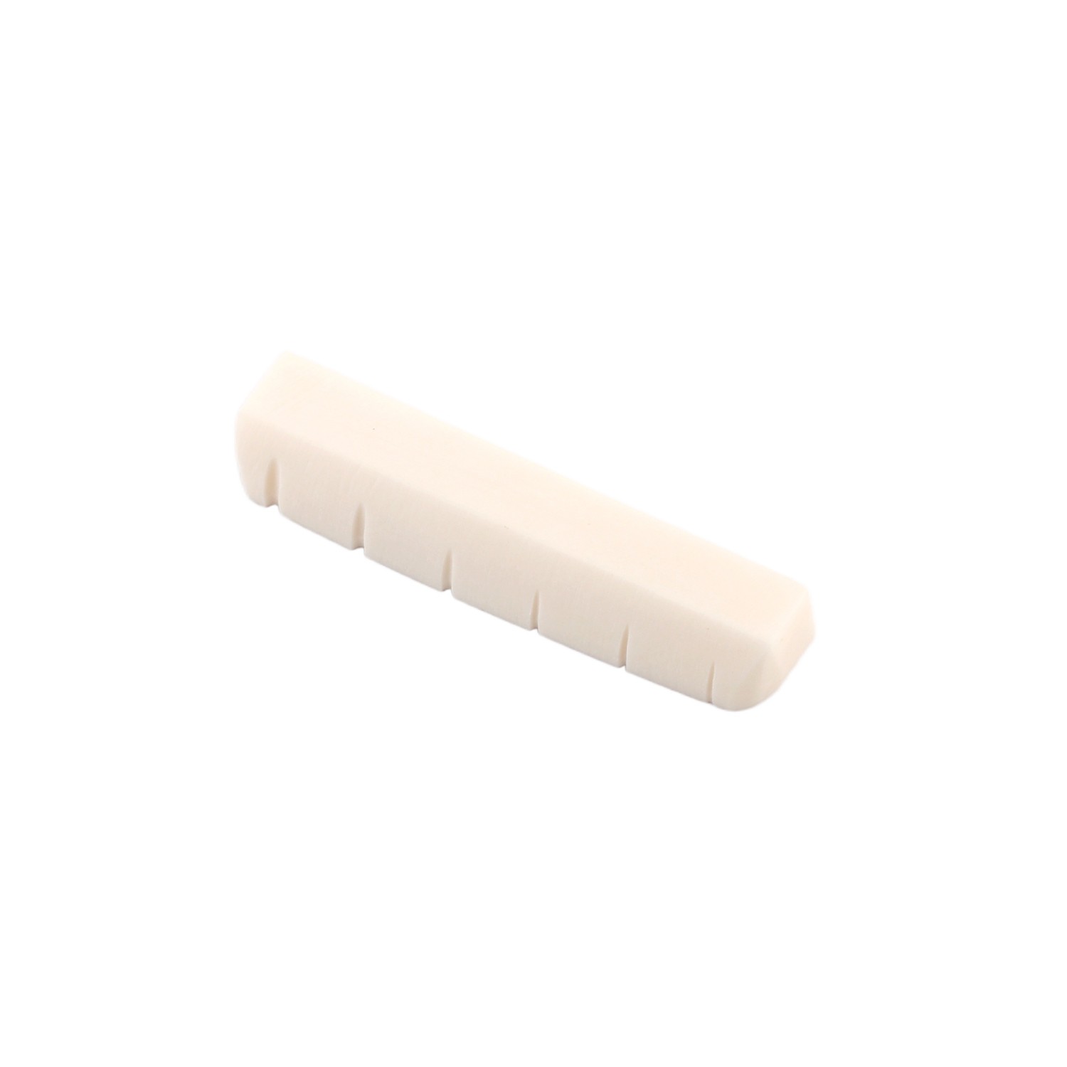 Natural Cattle Bone Guitar Bone Nut Pre Slotted 6 String 42mm x 9mm x 6mm