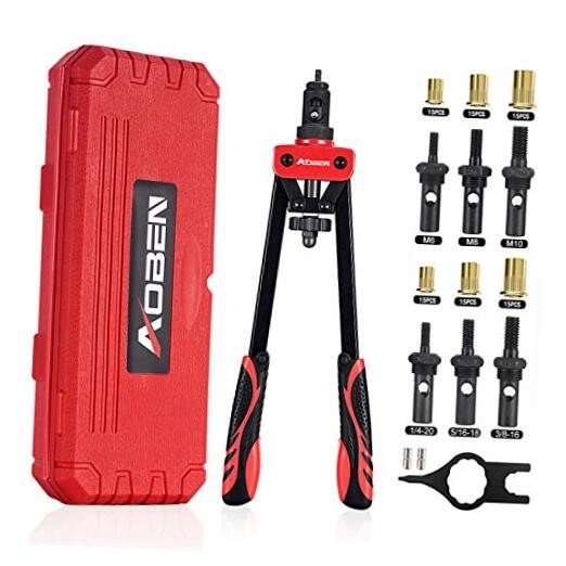 Professional Hand Rivet Nut Setter 14" Tool Kit