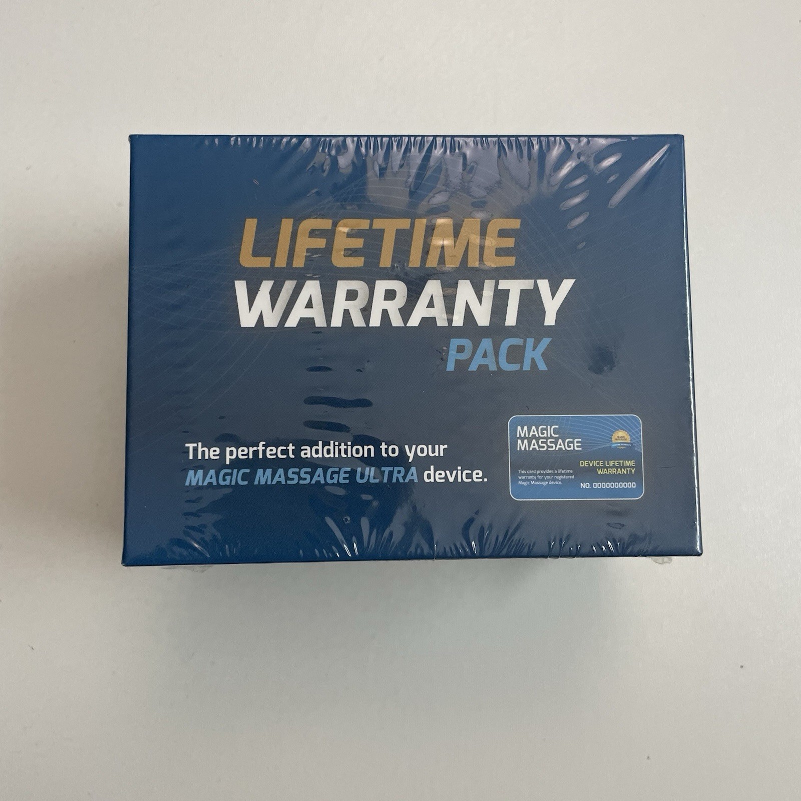 Magic Massage Ultra Warranty Plus Pack  Accessaries 20 Electrode Pads Sealed