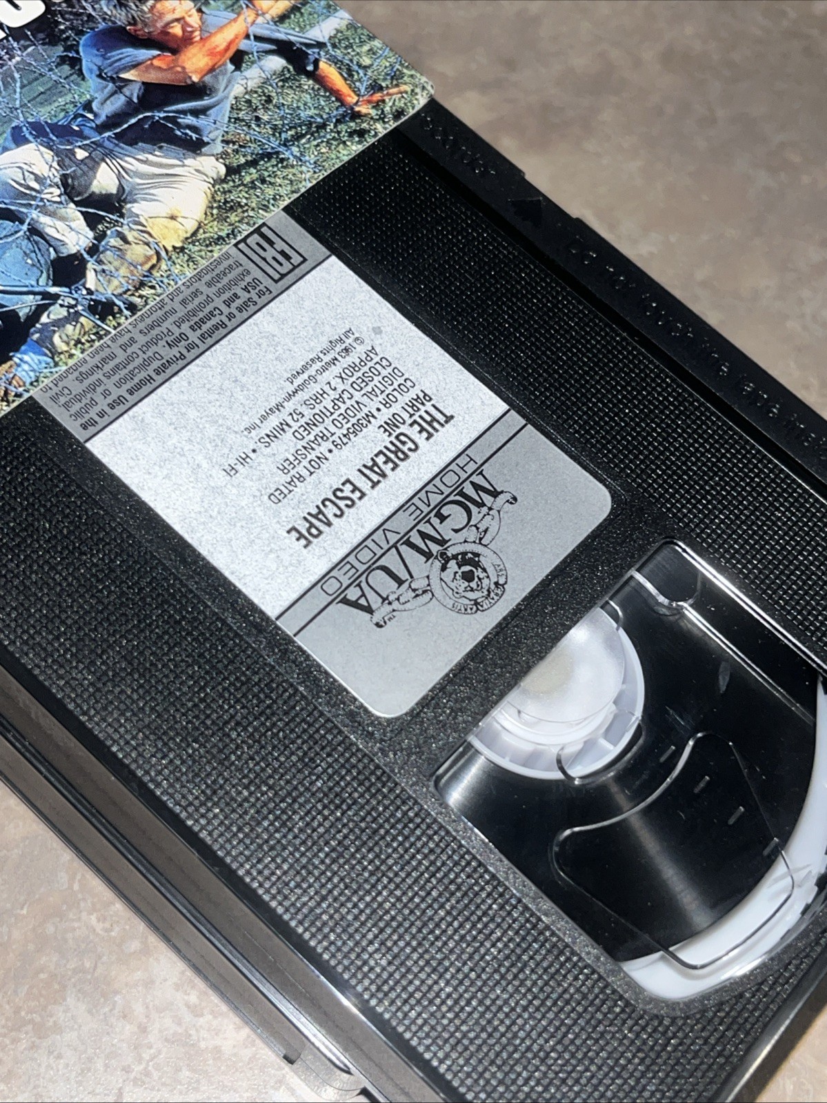 The Great Escape VHS 1996, 2-Tape Set ***TESTED***EUC***