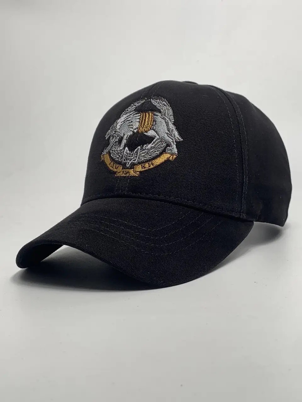 Ukrainian military baseball cap SSO Ukrainian special forces black embroidered