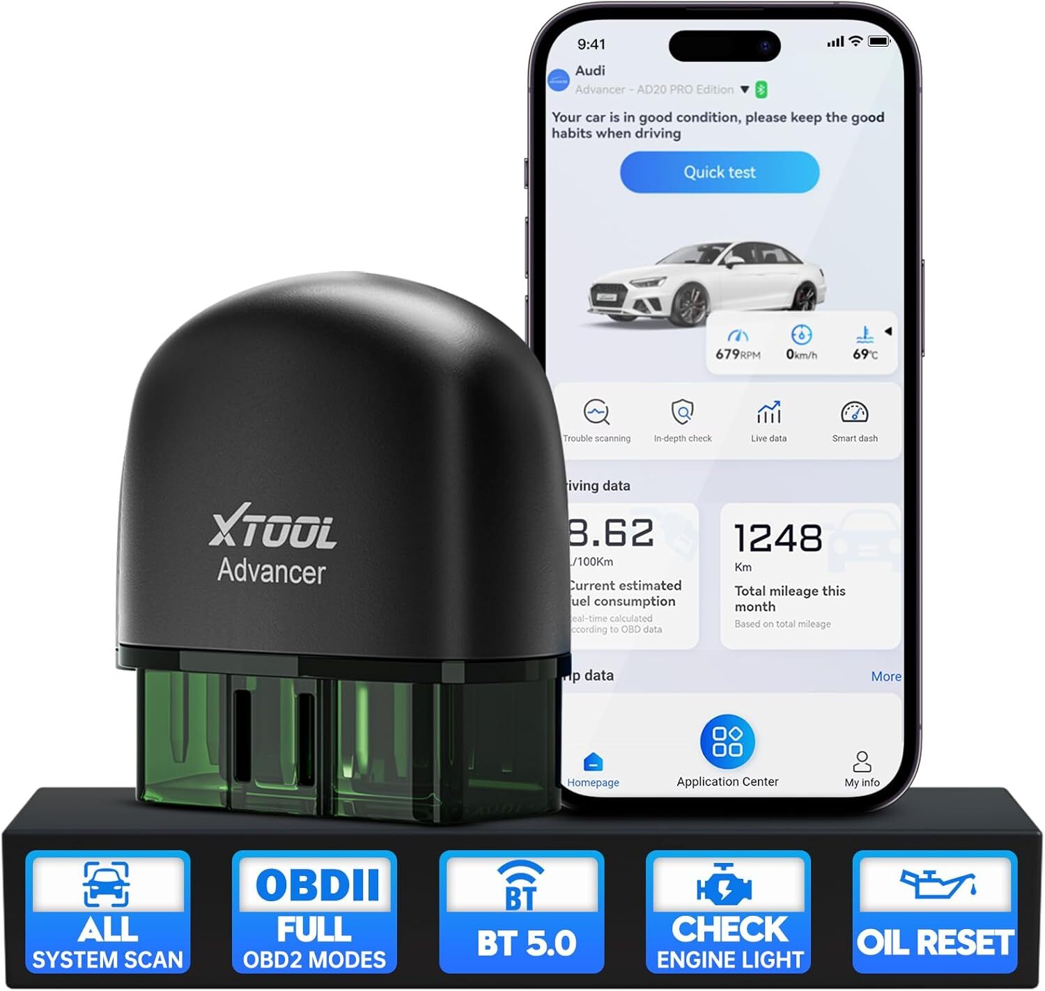 2026 XTOOL AD20 PRO OBD2 Scanner Code Reader Full System Car Diagnostic Tool