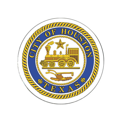 Houston Texas Golf Ball Marker City Logo Seal TX