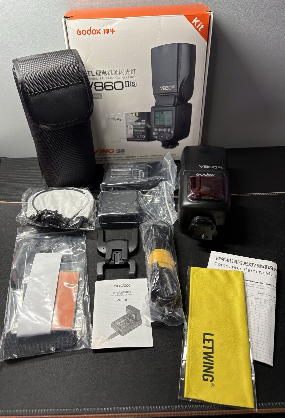 Godox Ving V860II Pioneering TTL Li-ion Camera Flash