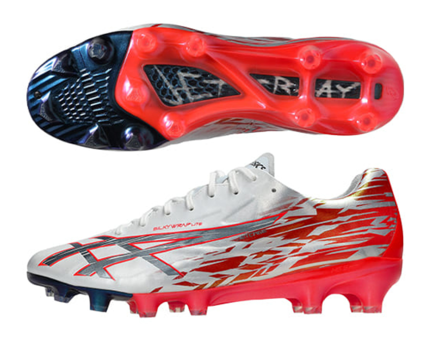 ASICS 1103A139-100 JETRAY ELITE HG5mm WHITE/FLASH RED Limited 2026