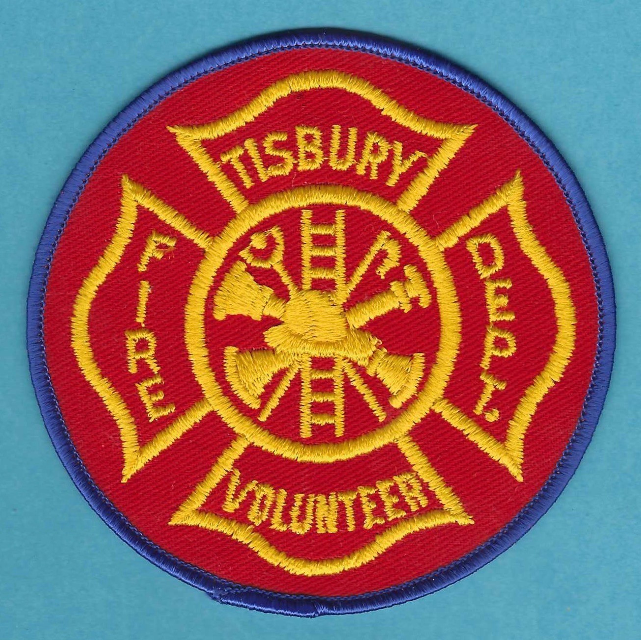 TISBURY MASSACHUSETTS FIRE RESCUE PATCH