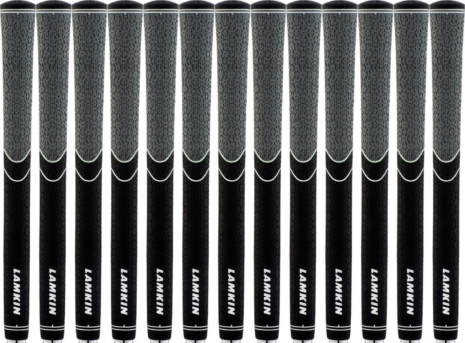 NEW Lamkin ST+2 Hybrid Standard Size Golf Grips - Set of 13