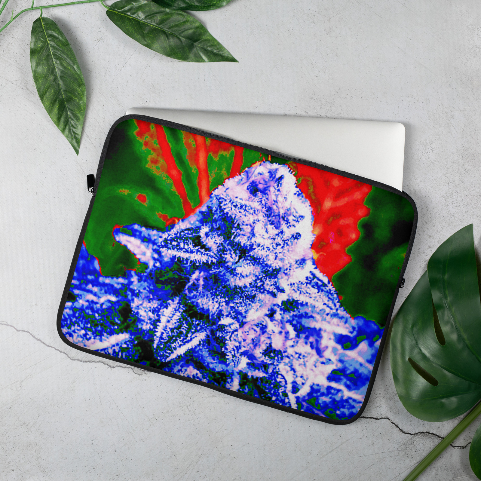 Blue Beard Cannabis - Laptop Protective Sleeve
