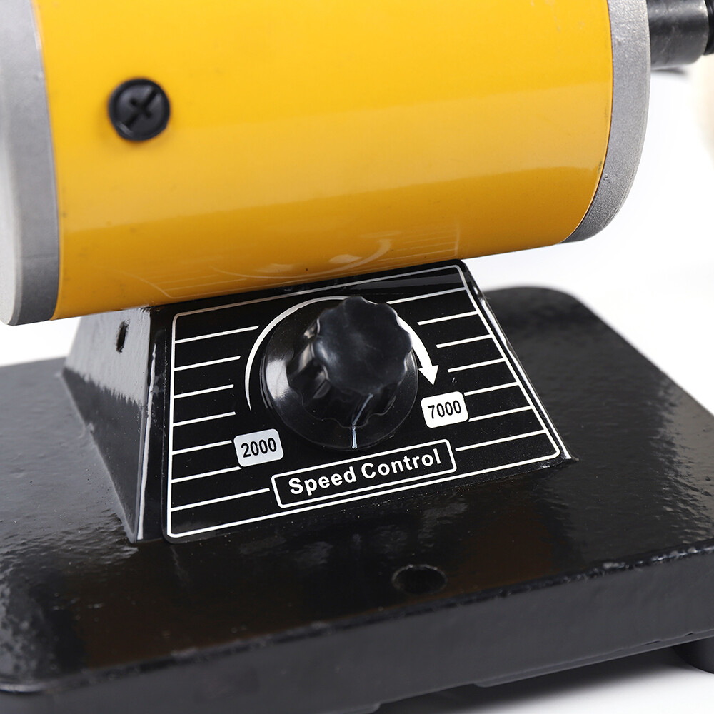 Pro Jewelry Bench Polisher Bench Lathe Polishing Buffing Machine Buffer Grinder