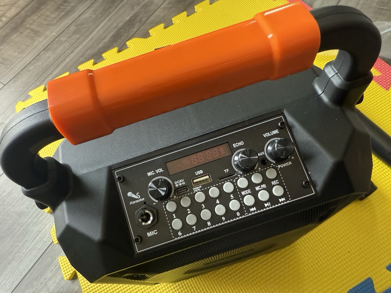 Karaoke Machine with 2 Wireless Microphones.