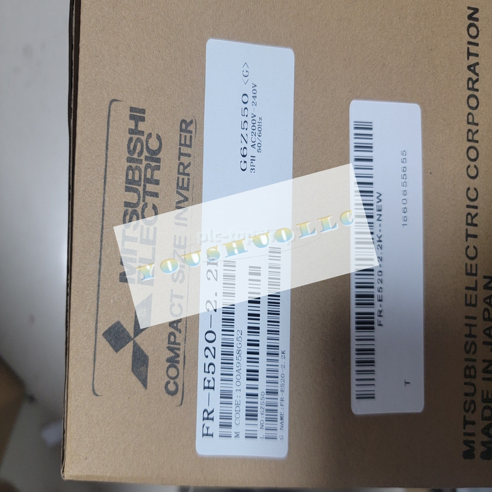 1PC Mitsubishi FR-E520-2.2K Invert FR E520 2.2K New In Box plc