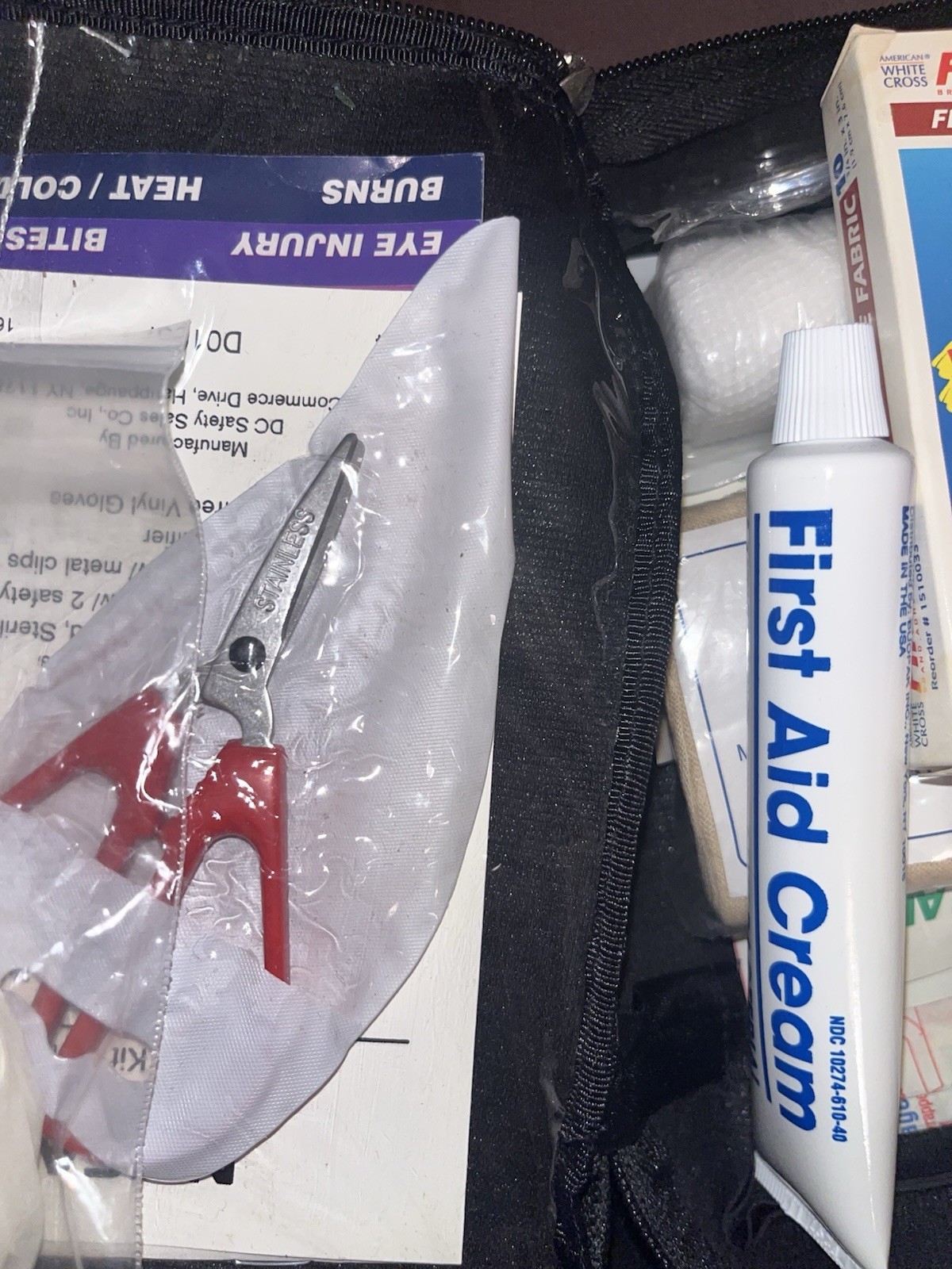 First Aid Kit - Nissan & Infinity Part # 999M1-ST000 OEM