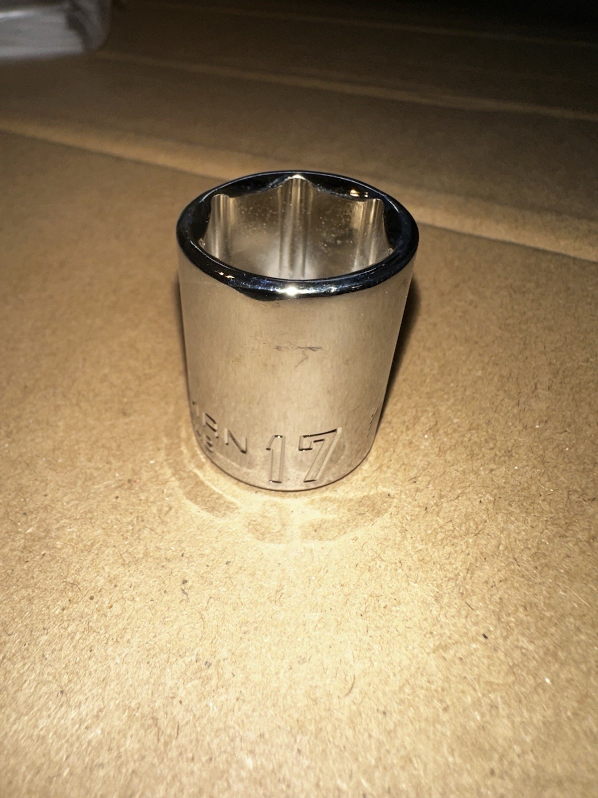 Craftsman 3/8 Drive 17mm 6-Point Shallow Socket CMMT43548.  0117