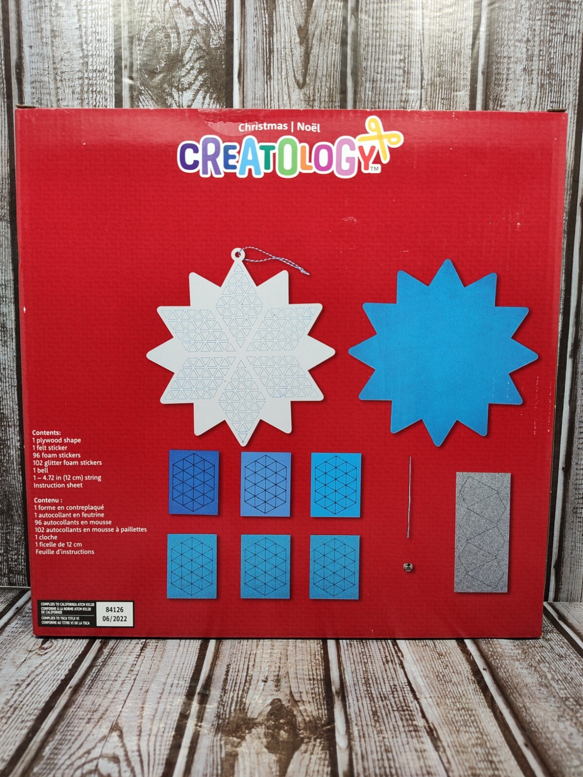 Creatology Christmas DIY Snowflake Wall Decor Craft Kit NEW